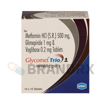 Glycomet Trio 1/0.2/500 mg USV Private Ltd.