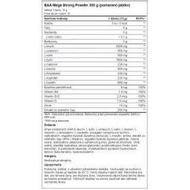 EAA Mega Strong Powder 300 g Nutrend